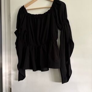 Chic Black Women's Blouse